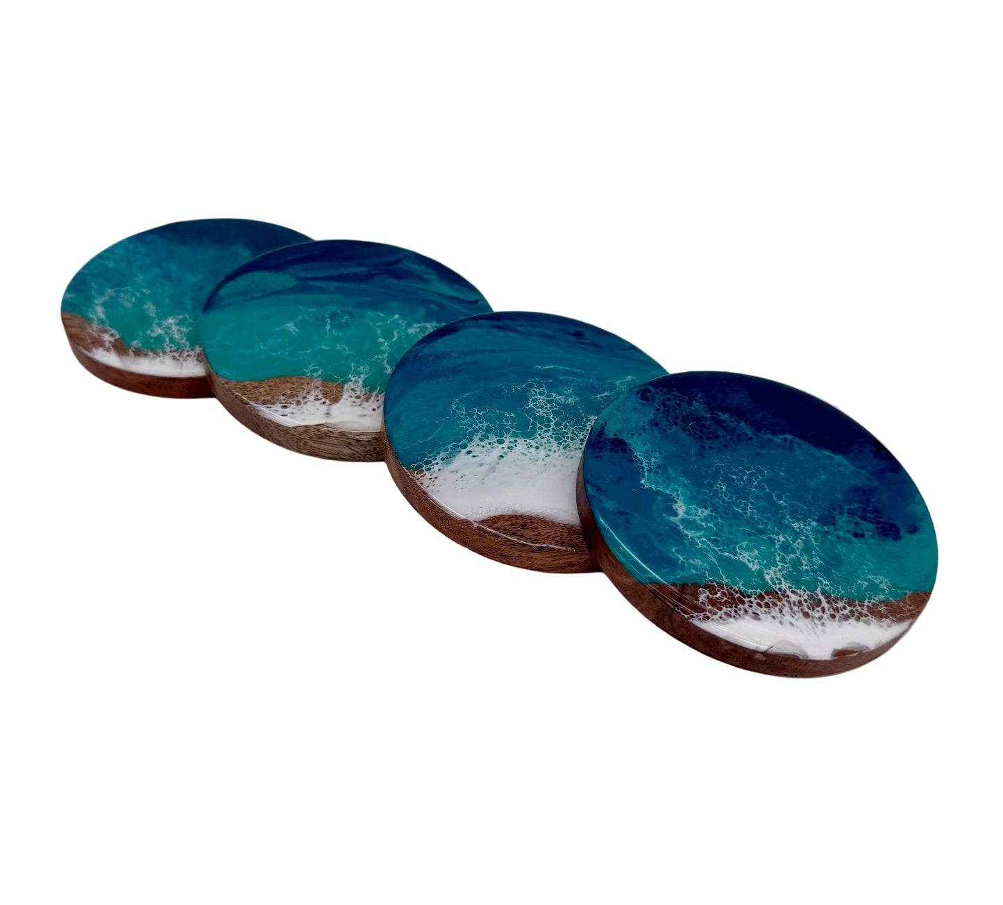 Coasters - Ocean theme - round