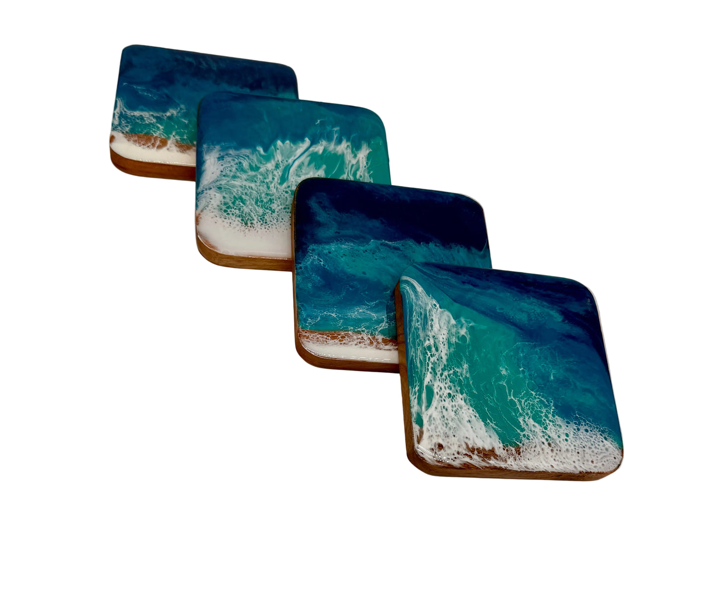Coasters - Ocean Theme - Square