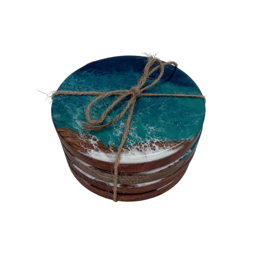 Coasters - Ocean theme - round