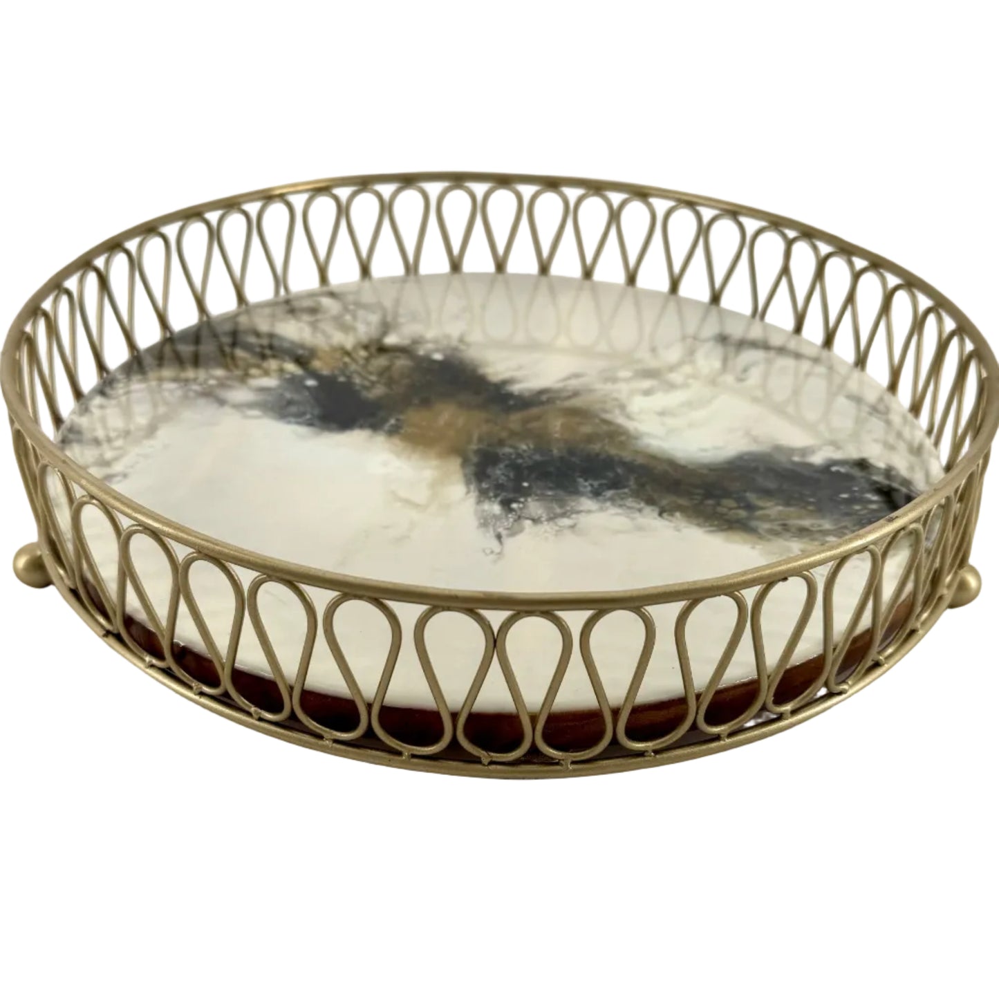 Round Decorative Tray