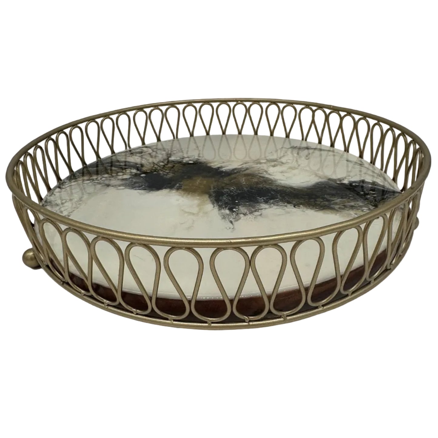 Round Decorative Tray