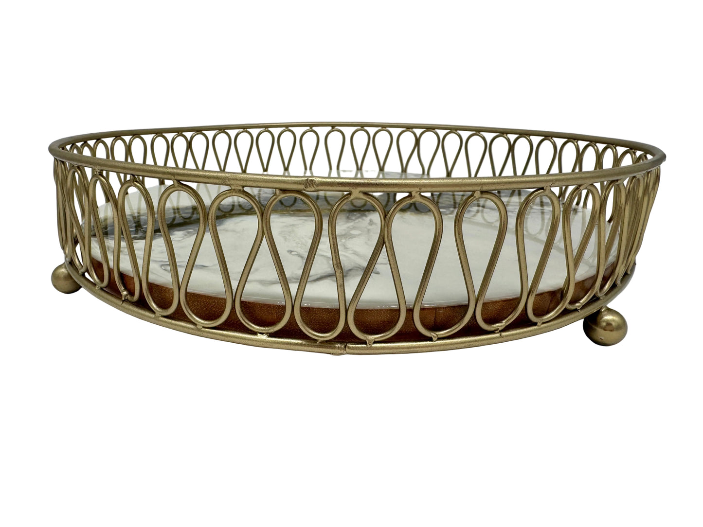 Round Decorative Tray